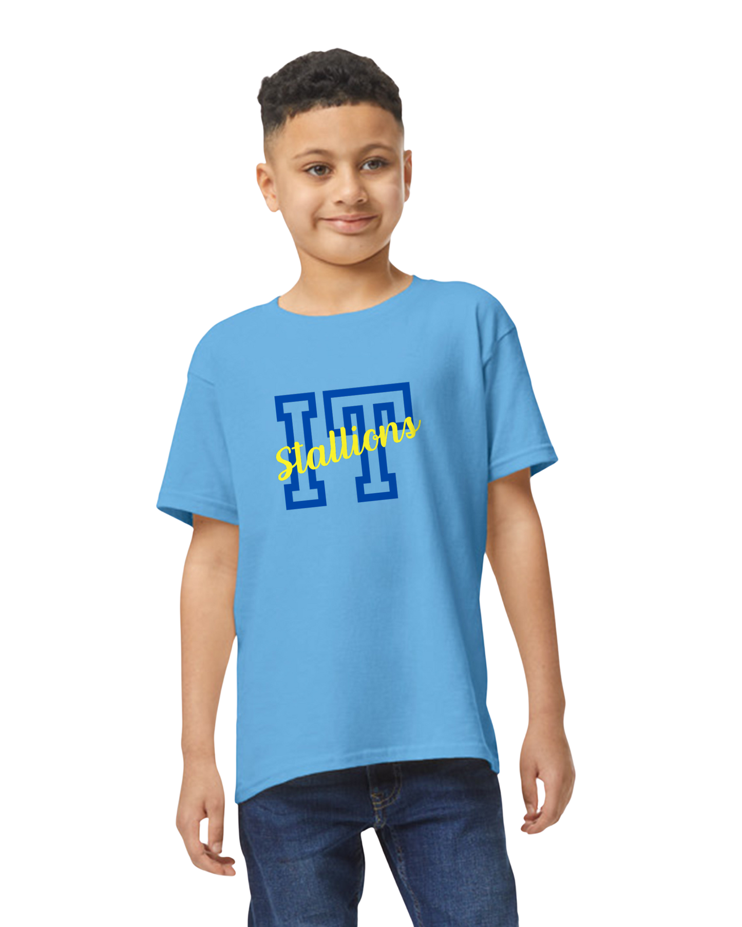 Youth Block Blue T-shirt