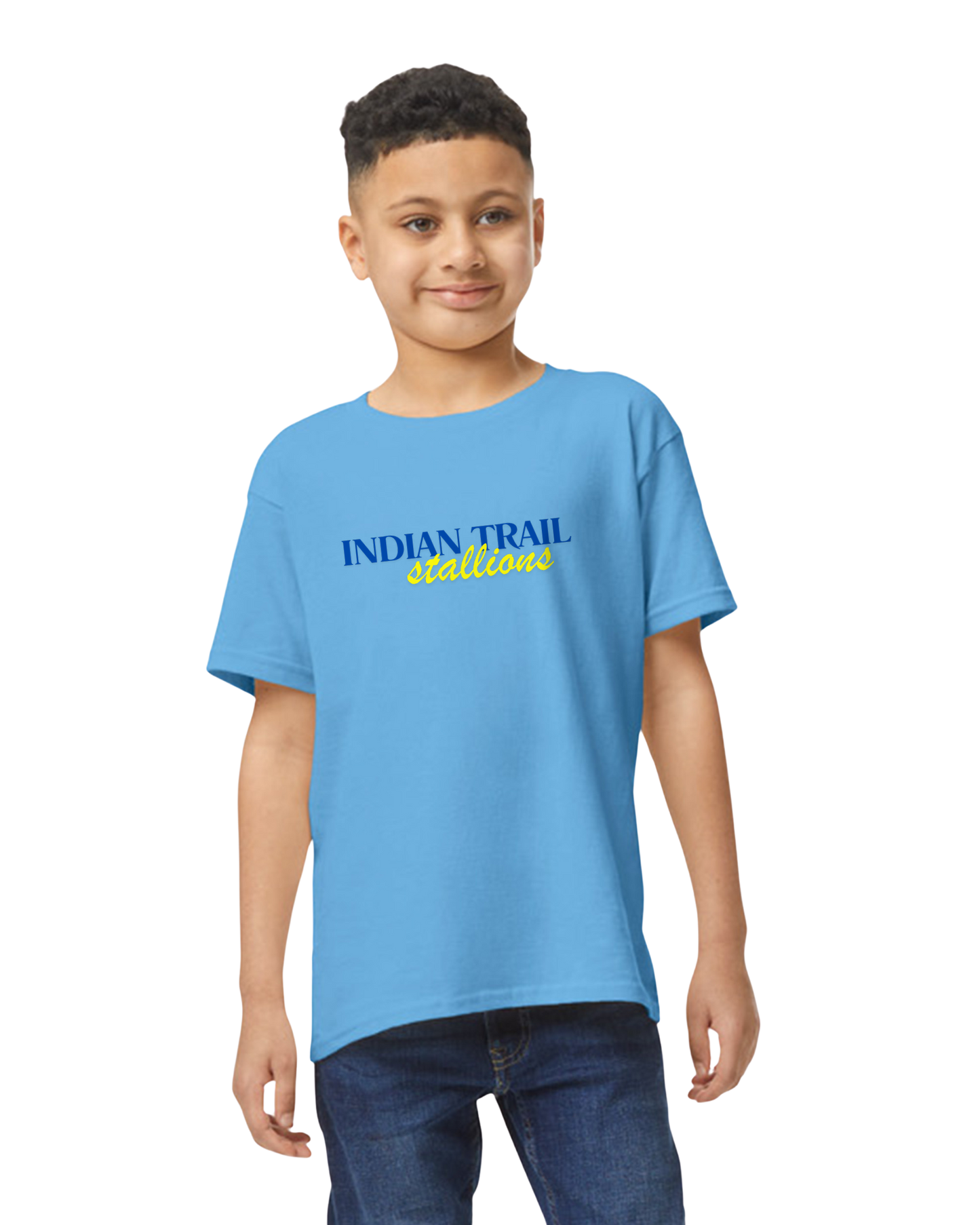 Youth IT Logo Blue T-shirt